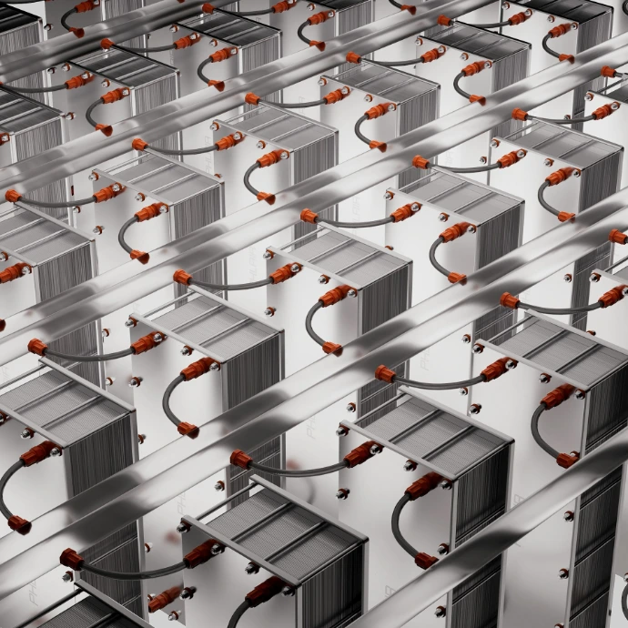 A large group of different types of batteries